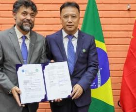 Visita da delegação da Embaixada da China no Brasil à Universidade de Brasília (UnB)
